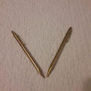 Vintage Centinneal Pen & Pencil set Brass tone NOTE